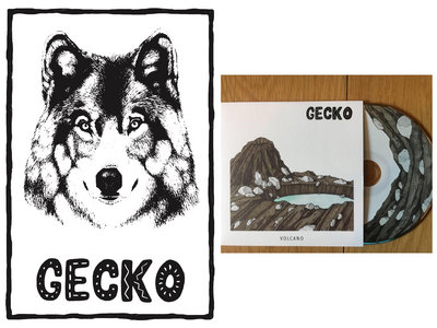 Wolf Gecko T-shirt & LTD edition hand numbered CD main photo