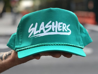 Slashers Logo Hat (teal/white) main photo