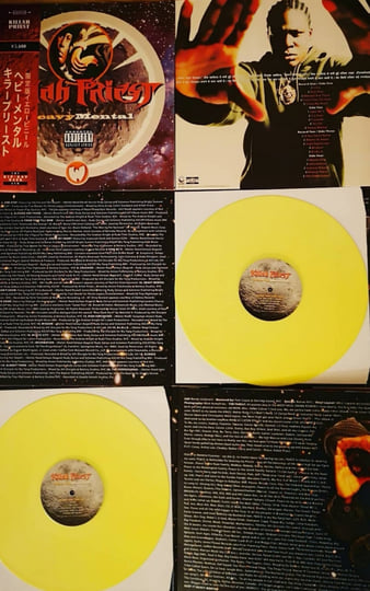 Killah Priest – Heavy Mental 2LP レコード Killah Priest – Heavy Mental – Cassette (Album), 1998
