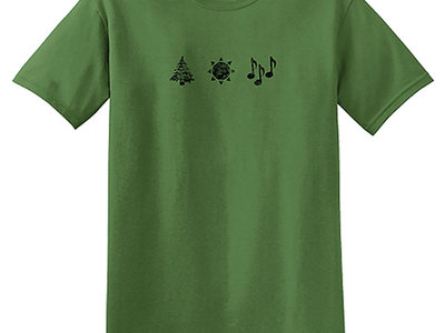 Forest Sun Music Emoji T-Shirt (Men's) main photo