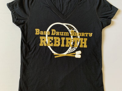 Bass Drum Shorty V-Neck (Women's Fitted) main photo