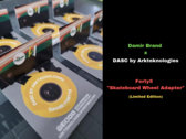 Damir Brand x DASC by Arkteknologies - Forty5 Skateboard Wheel Adapter(Limited Edition) photo 