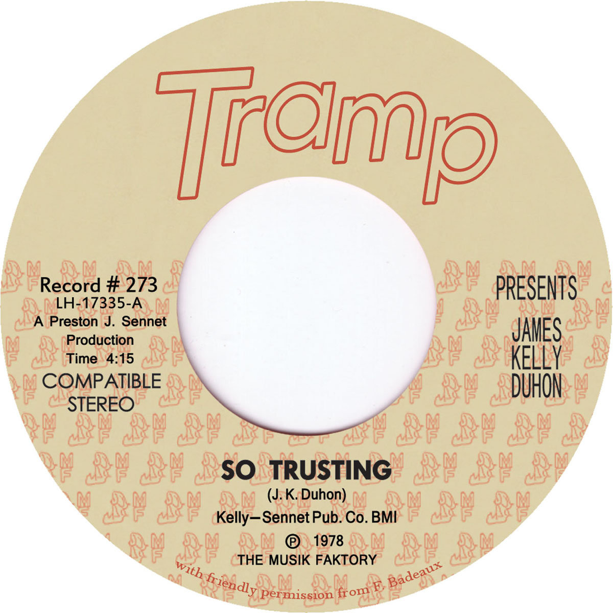 7" James Kelly Duhon