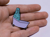 Bath Time Yeti Enamel Pin photo 