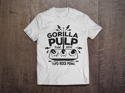 Gorilla Pulp - Ltd Ed. Theremin 5years t-shirt White main photo