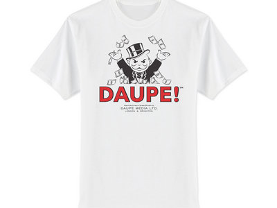 Official Daupe / Champion "Monopoly" T Shirt 1/100 WHITE main photo