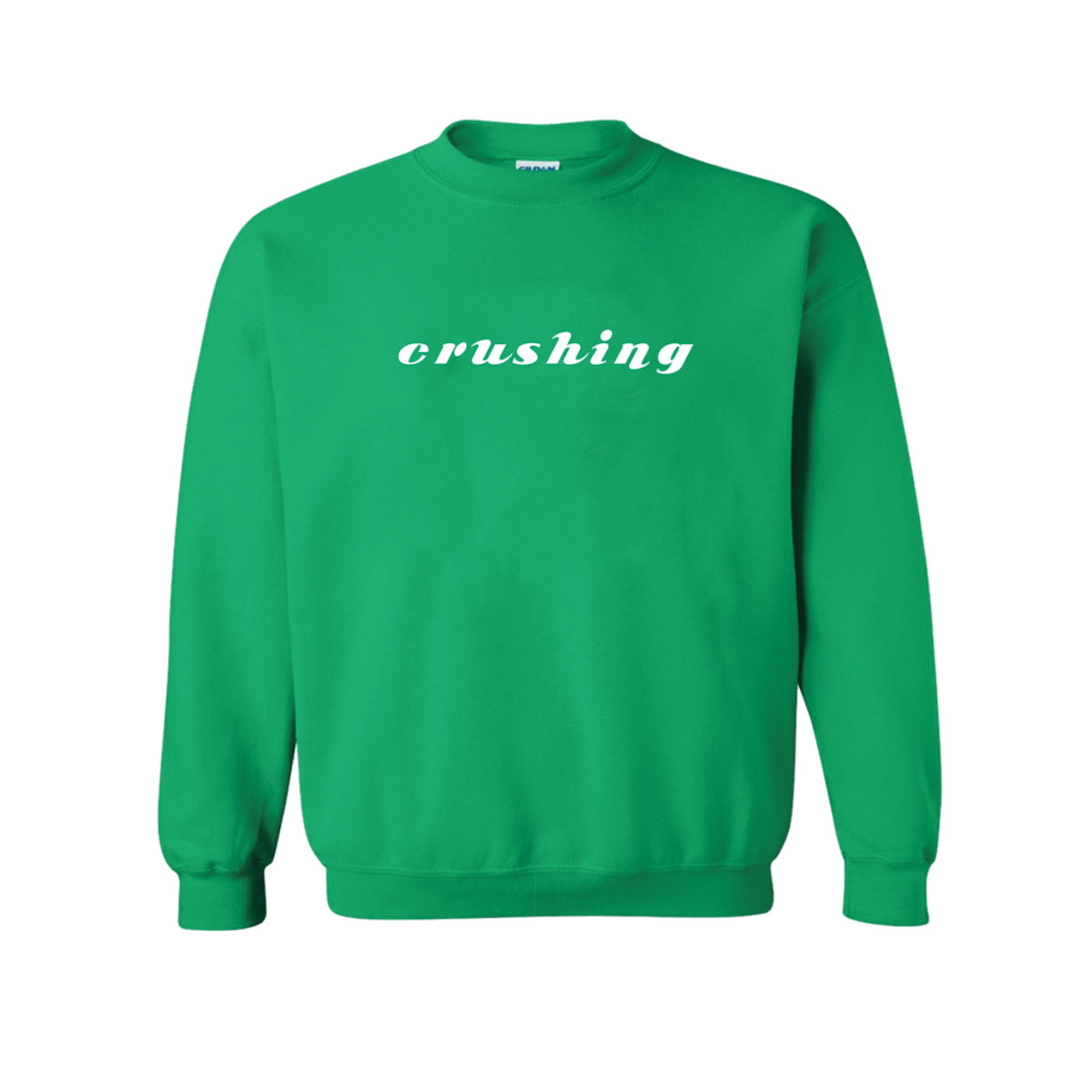 green paint spill jumper