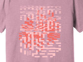 Maze Screen Print T-Shirt (lilac) photo 