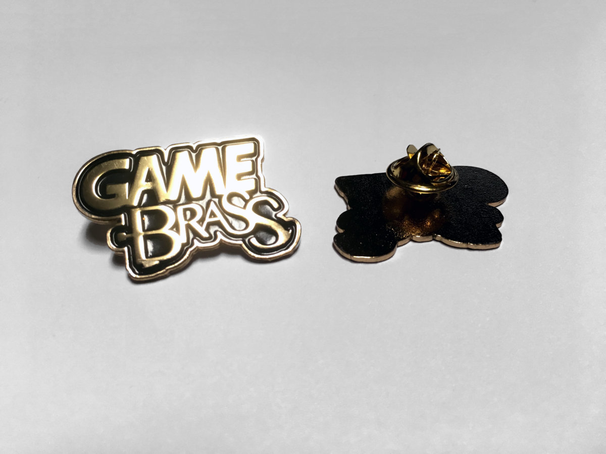 The Game Brass Enamel Pin | The Game Brass