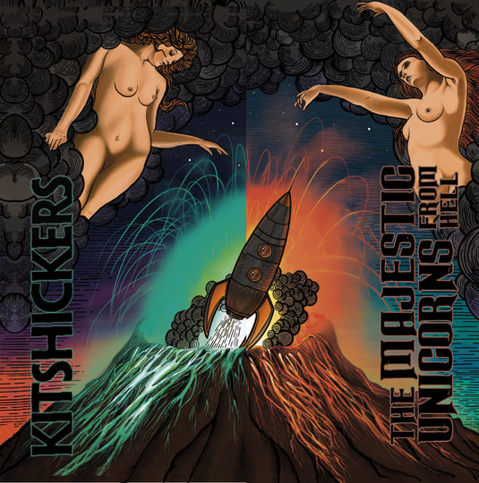 Kitshickers / The Majestic Unicorns from Hell SPLIT DOWNLOAD