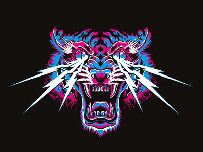 Lightning tiger T shirt main photo