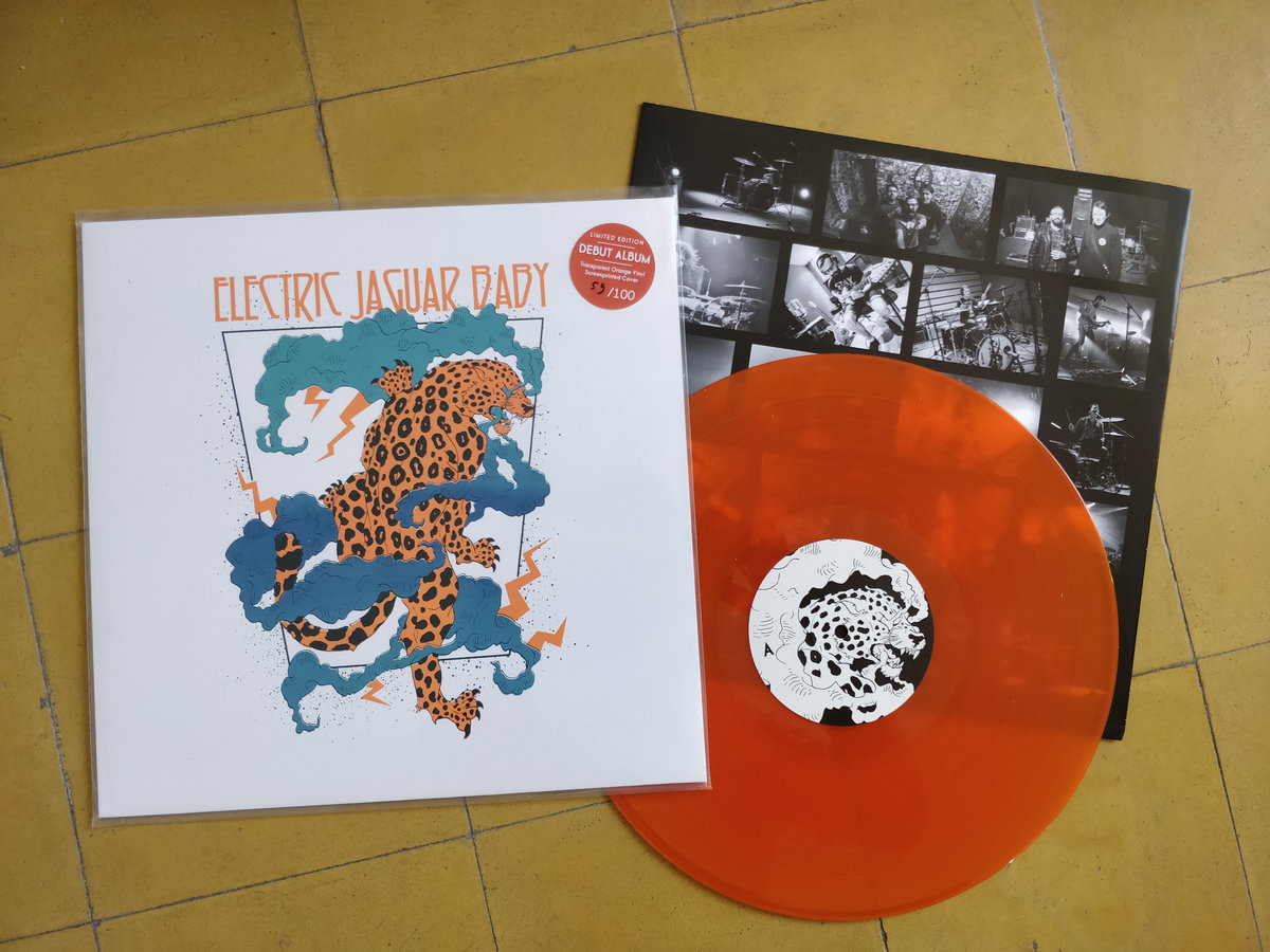 SOW 013 Electric Jaguar Baby S/T album Slice Of Wax Records