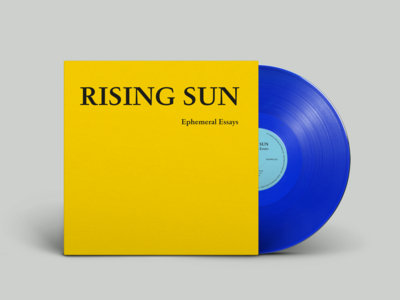 Rising Sun - Ephemeral Essays | 180g blue transparent Record main photo