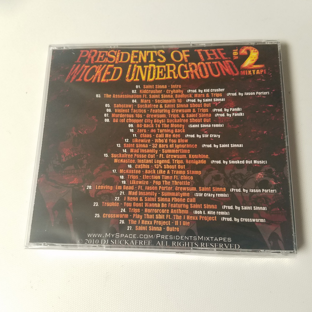 NEW Presidents Of The Wicked Underground CD Mixtape Claas