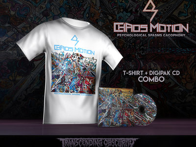 CHAOS MOTION White T-shirt + Digipak CD Combo (With Digital Download) main photo