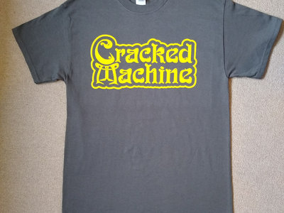 Cracked Machine T Shirt Charcoal main photo