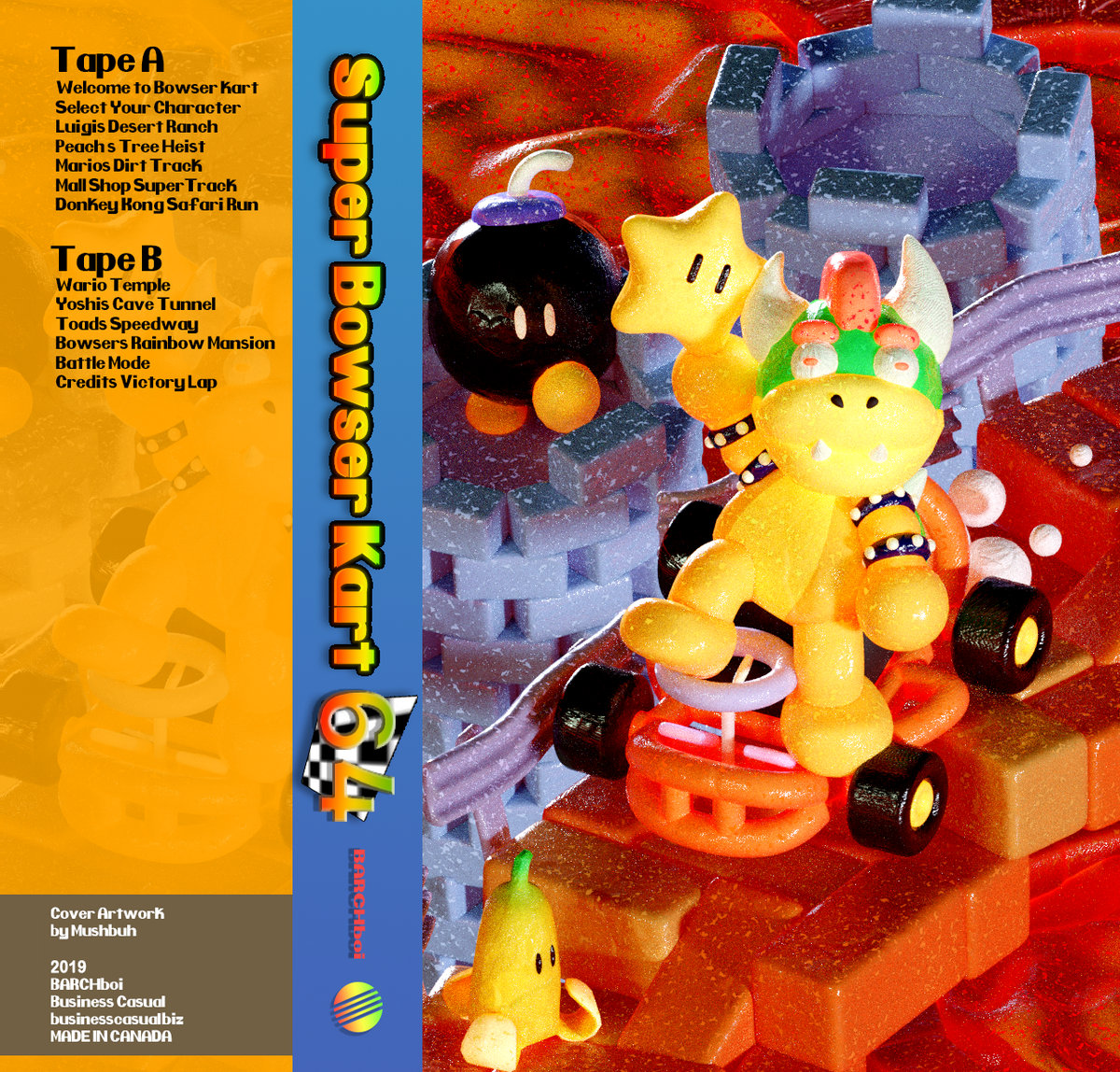 Super Bowser Kart 64 | BARCHboi | business casual