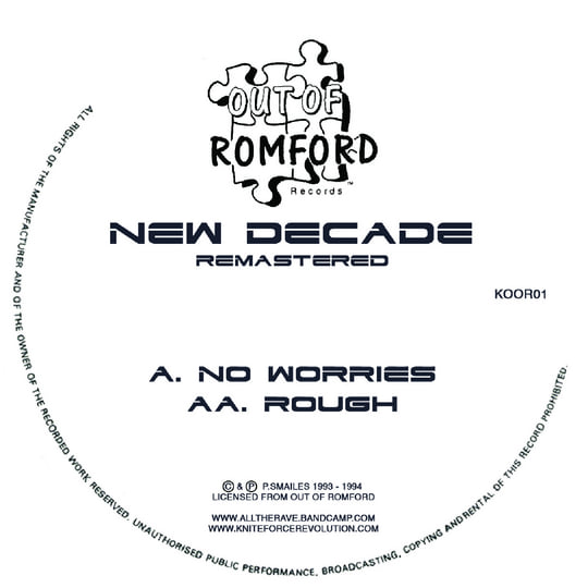 KOOR01 - No Worries / Rough EP | New Decade | alltherave