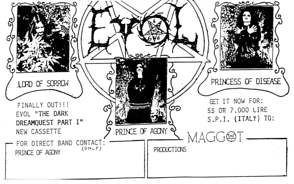 11 Saga Of The Horned King (Live) | EVOL | Black Tears label