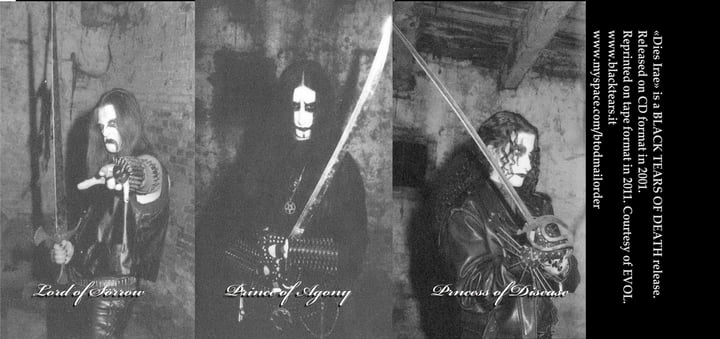 11 Saga Of The Horned King (Live) | EVOL | Black Tears label