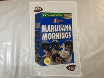 Marijuana Mornings T Towel main photo