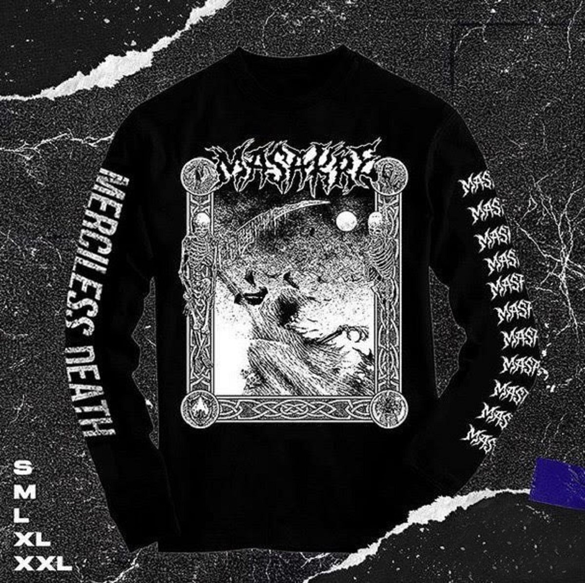 ミュージシャン DEATH SIDE LONG SLEEVE T-SHIRT(L) Sd_ls_back_1200x.jpg?v=1705603708