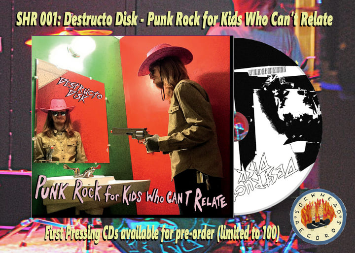 Punk Rock for Kids Who Can't Relate | Destructo Disk | Sockhead
