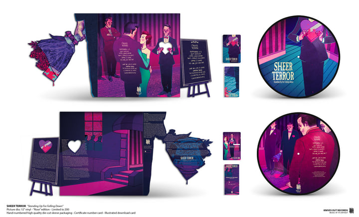 Standing Up For Falling Down | SHEER TERROR | KNIVES OUT RECORDS