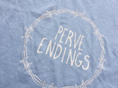 Perve Endings Barbed T Shirt Baby Blue photo 