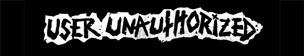 user unauthorized