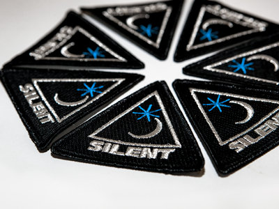 Silent logo - embroidered patch main photo