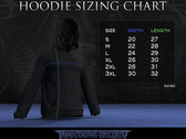 FERAL Zipped Hoodie (Front, black and sleeve prints x 2) + Digital Download photo 
