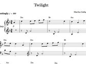 Twilight (Dm) PDF photo 