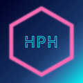 Hot Pink Hexagon image