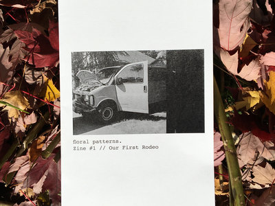 Zine #1 // Our First Rodeo main photo