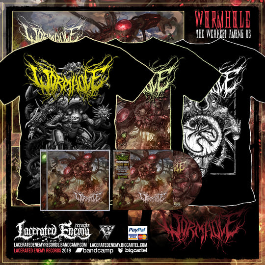 WORMHOLE - The Weakest Among Us | Lacerated Enemy records