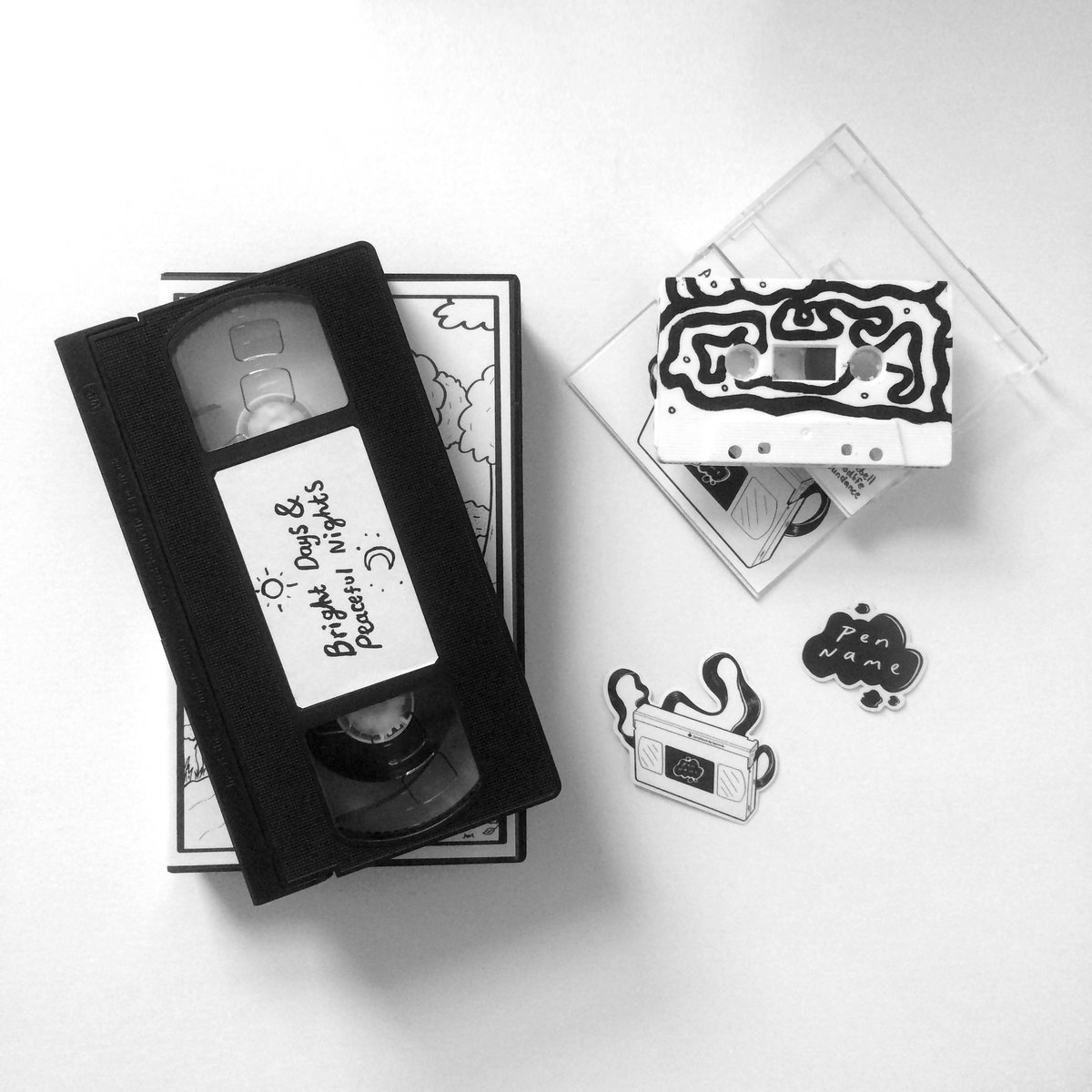 Cassette + VHS Bundle Pen Name Records