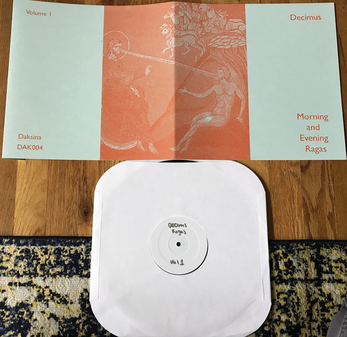 Morning and Evening Ragas Vol.1 lp Decimus