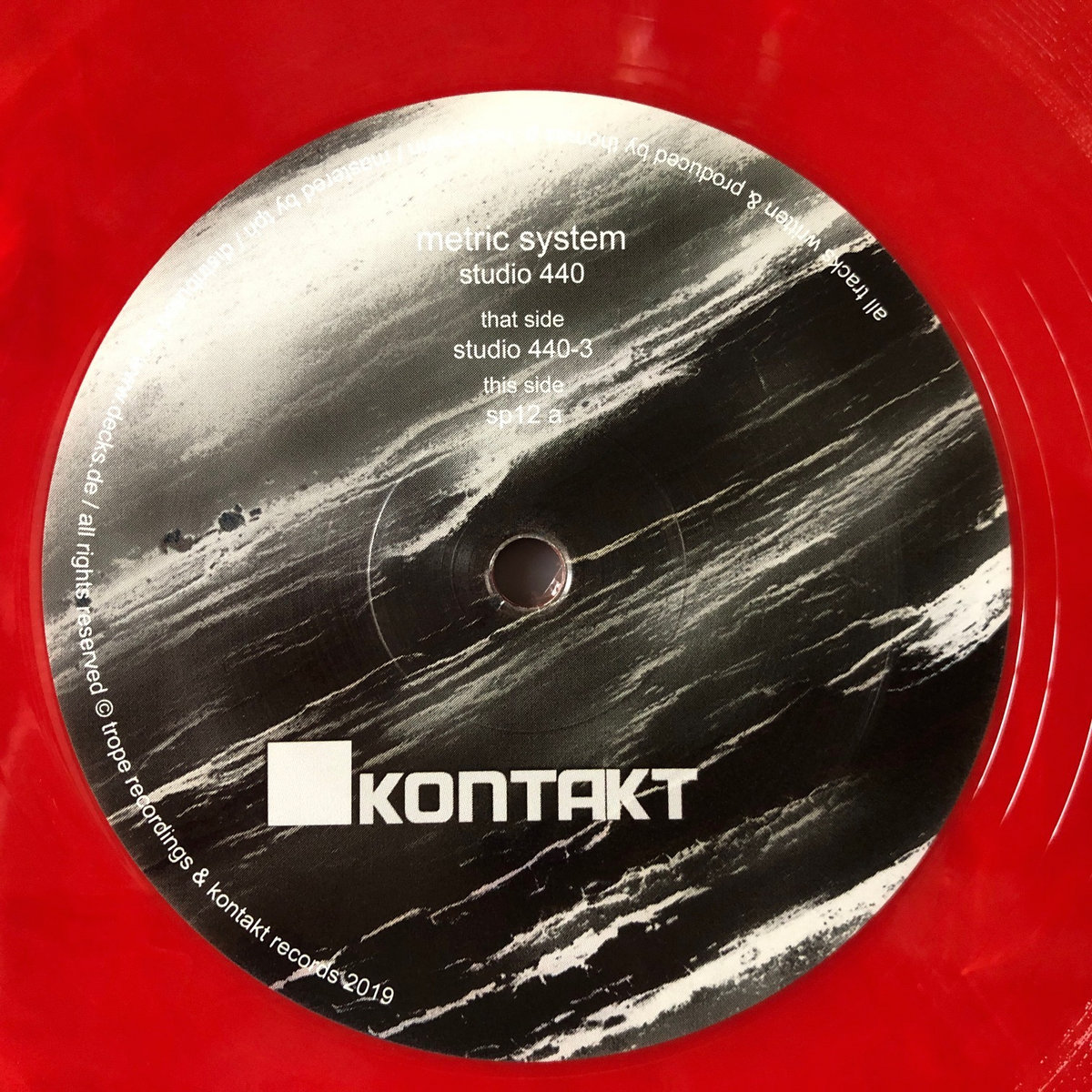 Metric System Studio 440 Sp 12 Remastered Thomas P Heckmann