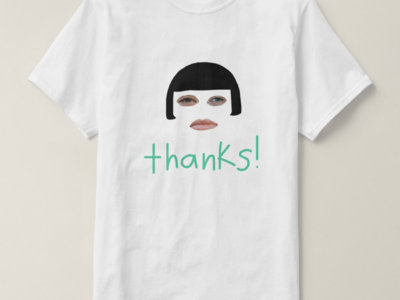 thanks! t-shirt main photo