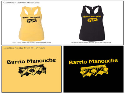 "Barrio Manouche T-shirt and Tank Top" main photo