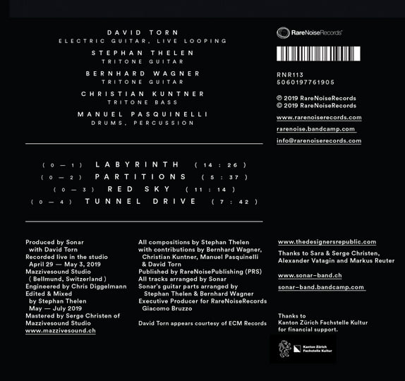 Tranceportation Vol.1 | Sonar w. David Torn | Sonar
