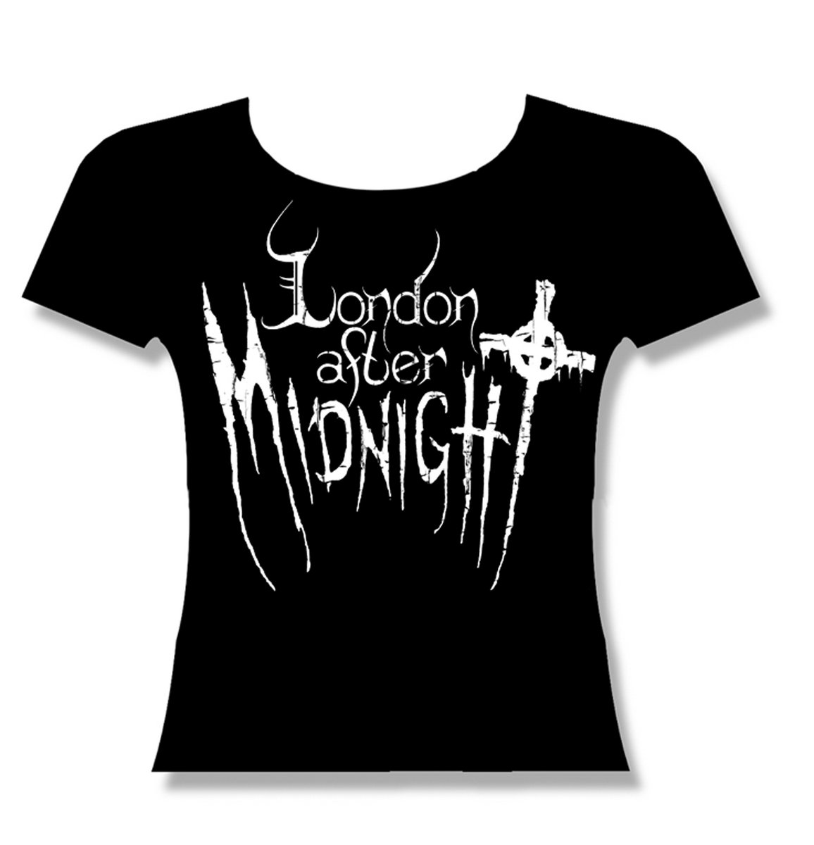 Women's Essential Black Vintage Crop Top T-Shirt | CHARLIE HUSTLE