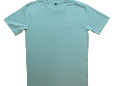 WPT038 - Mint Short Sleeve T-Shirt W/ White Embroidery main photo