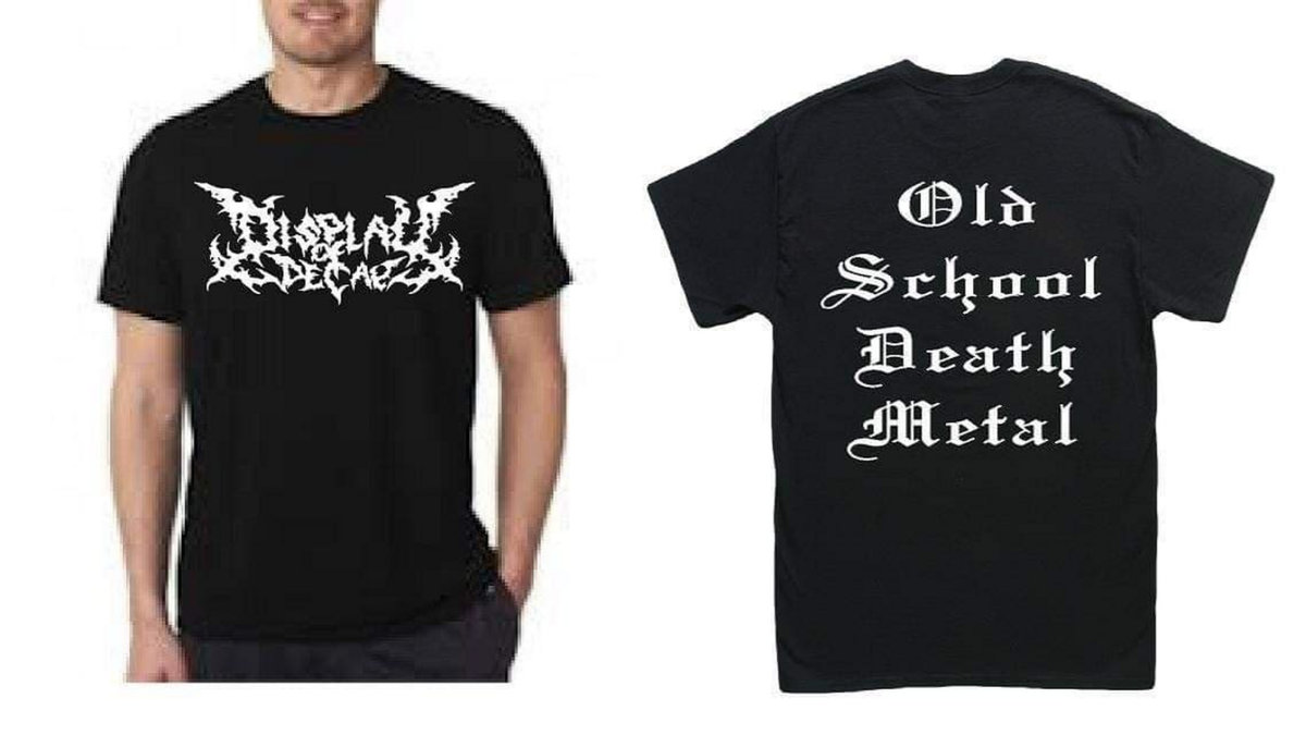 Display | School Display Old Death Decay Decay T-shirt metal of of