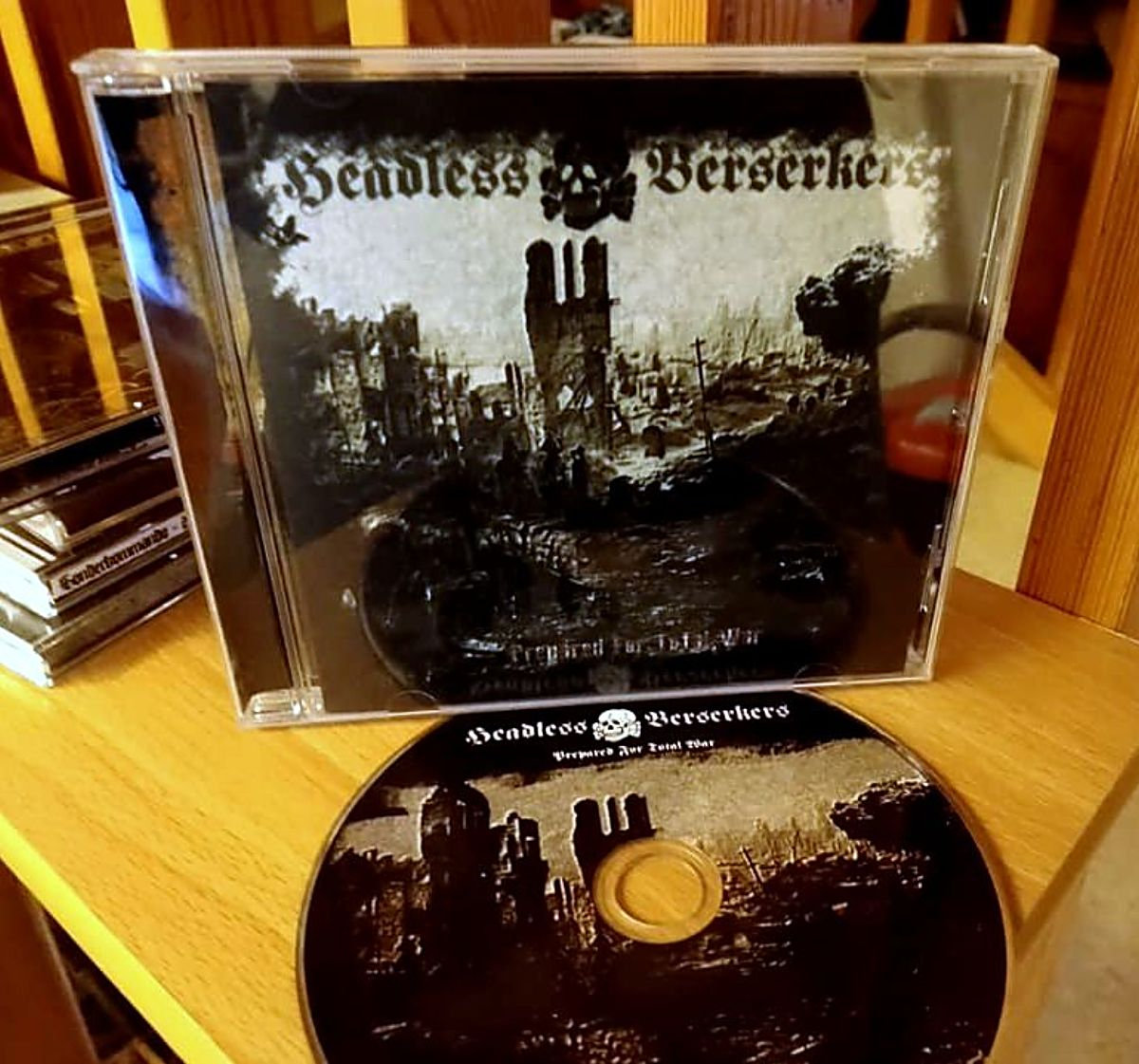 Headless Berserkers "Prepared For Total War" CD 2019 | Salute Records