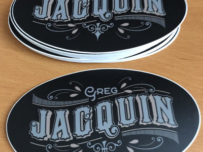 Greg Jacquin Logo sticker by Scarlet Rowe Image & Design main photo