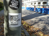 Sticker - "DROP BEATS NOT BOMBS" photo 