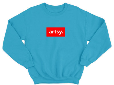 Artsy Blue Sweatshirt main photo
