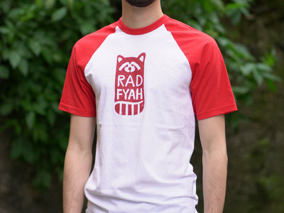 Red and White Rad Fyah T-shirt main photo